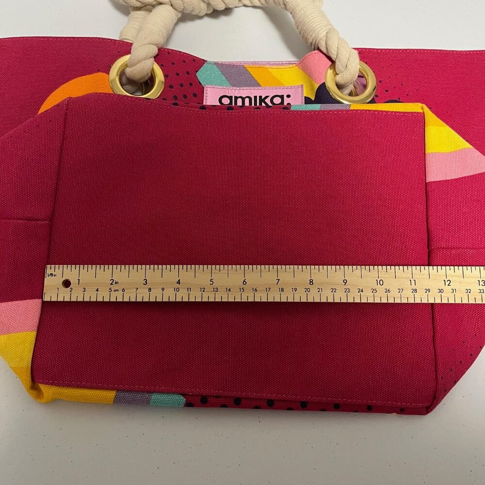 Amika Colorful Rope Tote Bag - Picture 12 of 14